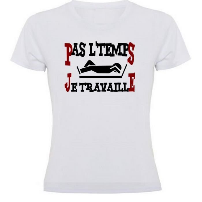 T-Shirt Femme Humour Je m'exprime