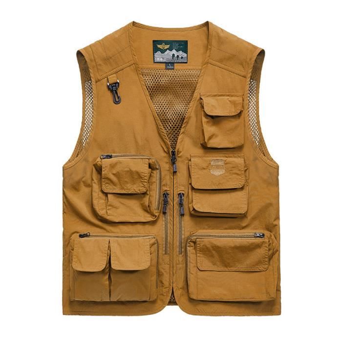Gilet de shop peche multipoche