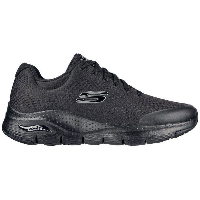 Basket Skechers SKECHERS Arch Fit Homme Textile Noir
