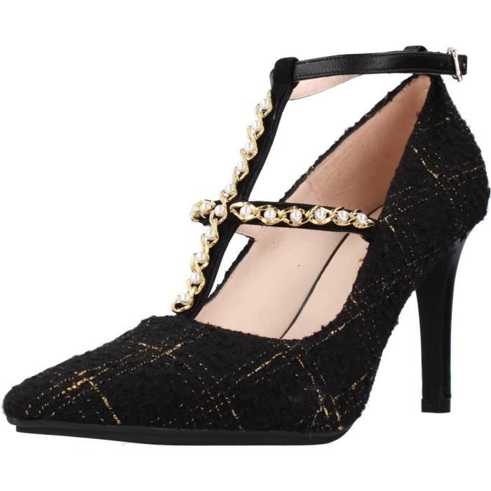 Escarpin Lodi 111651 Noir 38 Femme Synthetique Boucle de serrage Aiguille
