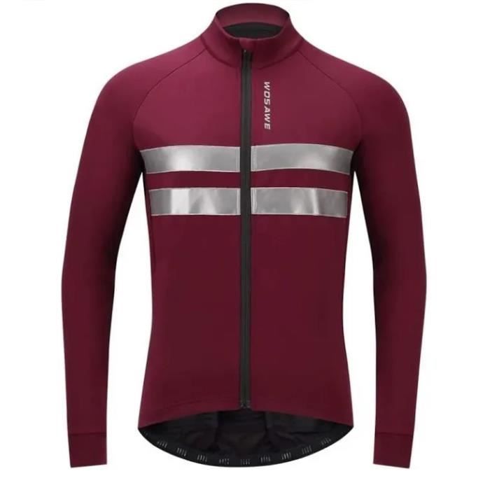 Veste de vélo réfléchissante ultra légère VTT vélo manches longues
