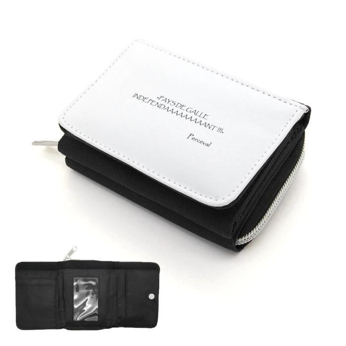 Portefeuille A Rabat Porte Monnaie Kaamelott Pays De Galles Independant Noir Achat Vente Portefeuille 3665340051111 Cdiscount