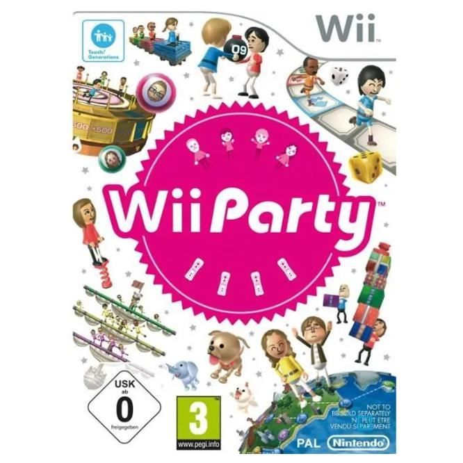 Jeu Wii party console nintendo Wii et Wii u