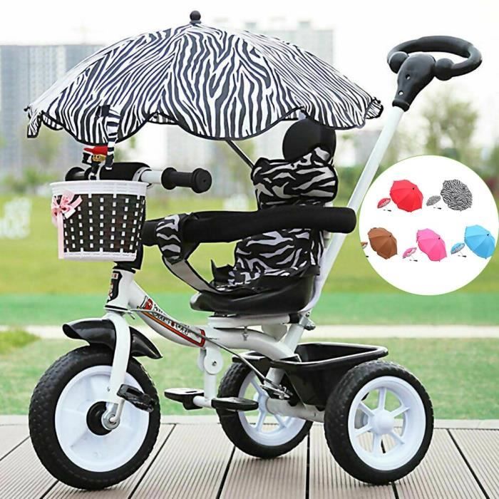 2 EN 1 Anti-UV SPF 50+ Parasol Portatif Ombrelle Universelle Poussette  Articulée & Parapluie Pour Enfant - Noir - Cdiscount Puériculture & Eveil  bébé