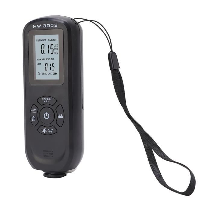 Qiilu jauge de revêtement Jauge d'épaisseur de peinture revêtement ...