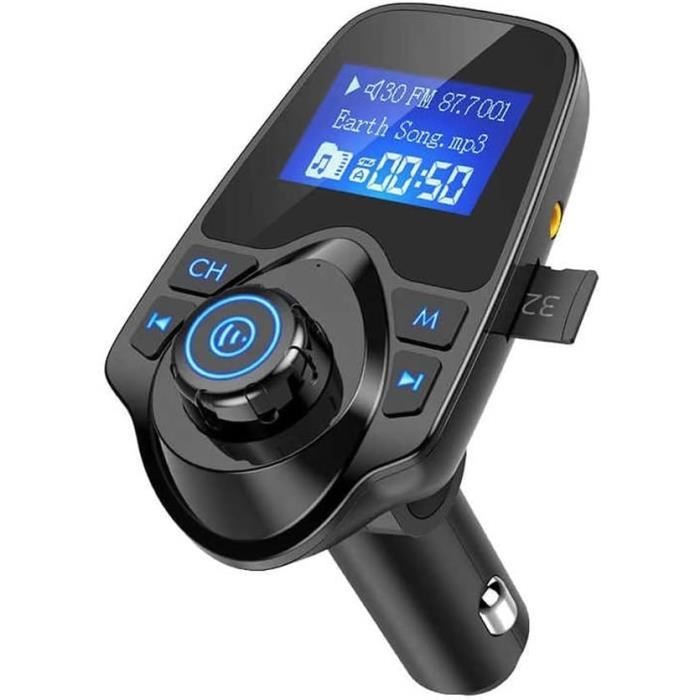 Hama Trasmettitore FM Con Bluetooth - Per Auto, Carica USB 2.1A, Legge MicroSD/USB