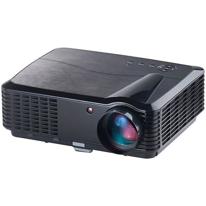 HD DEL Projecteur 2800 LM projecteur 2x USB 2x HDMI TV Vidéo Audio Haut-parleurs 