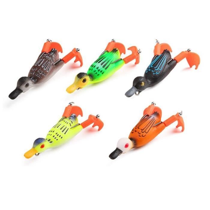 Leurres Grenouille Topwater Mini Lot De 8 Leurres Grenouilles Miniatures App Ts Topwater Souples 693876