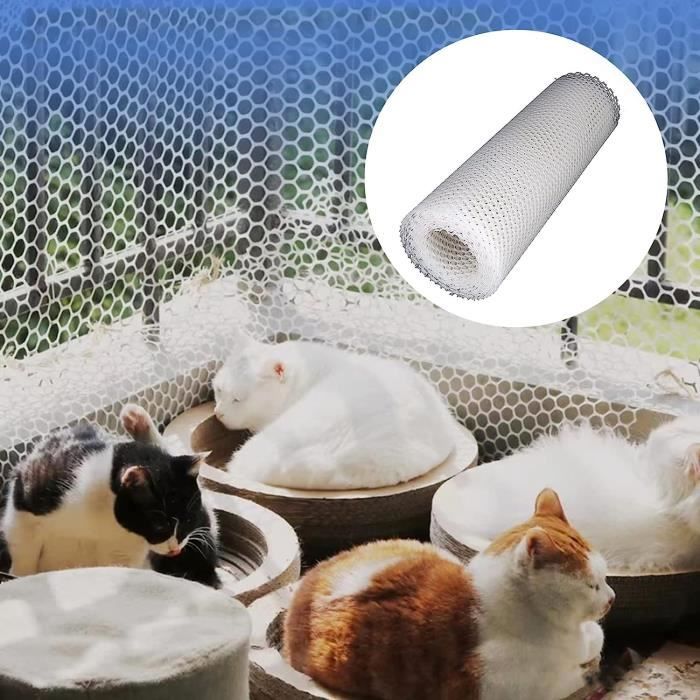 Fixer un filet de protection pour chat sur le balcon sans percer 
