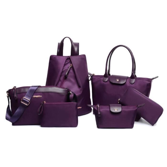 Sac à main violet femme Clearance