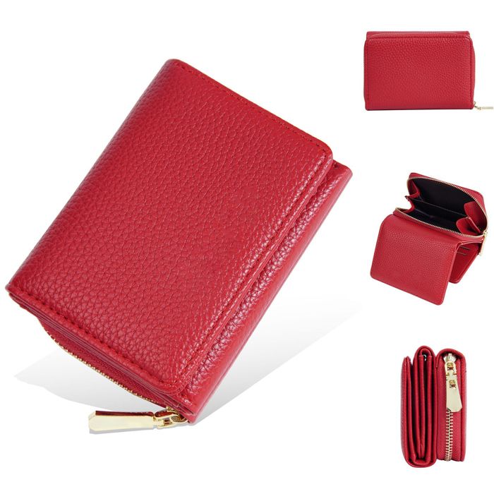Portefeuille De Cou Voyage RFID Blocage – Pochette Passeport Organisateur Nylon Noir à Damier