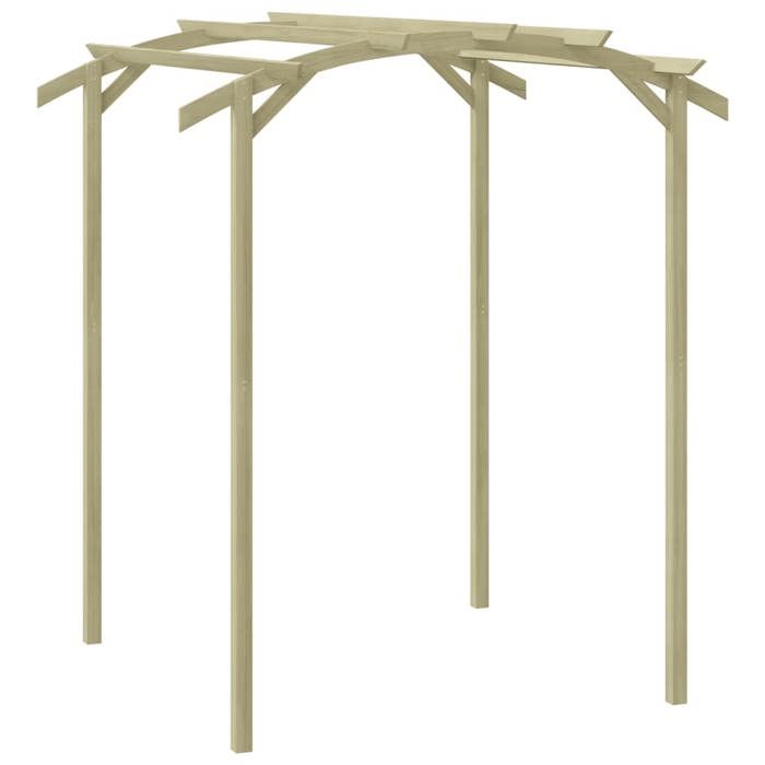 Vidaxl Pergola De Jardin 180x197x210 Cm Bois De Pin Impregne Fsc Achat Vente Pergola Vidaxl Pergola De Jardin Cdiscount