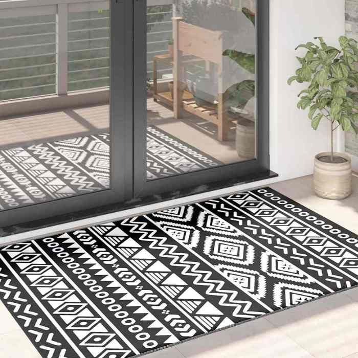 Tapis d'extérieur vidaXL 120x180 cm - vue 2