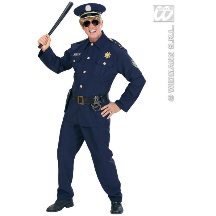 Déguisement policier adulte clearance