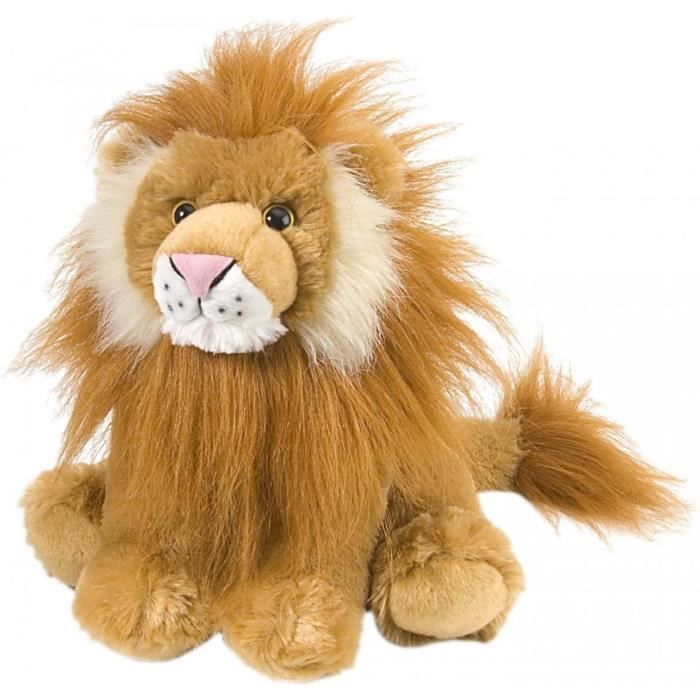 Peluche Lion 30 Cm - Peluche Licence Wild Animaux De La Savane - Enfant -  Doudou - Cdiscount Jeux - Jouets