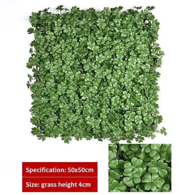 Oui - Faux Mur De Plantes Vertes Artificielles 40x60cm, Panneau De