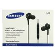 Original AKG EO-IG955 Ecouteurs Intra-auriculaire avec Microphone Contrôle à Distance pour Samsung Galaxy S8 S8+ Noir-1