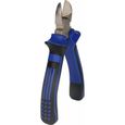 Pince coupante diagonale - BRILLIANT TOOLS BT061900 - 160mm - Bleu - Protection électrique-1