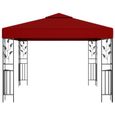 🍞6956Magnifique excellent - Tente pavillon Robuste Tonnelle de Jardin Barnum Chapiteau - Belvédère de jardin Tente de Réception 3x3-1