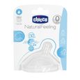 CHICCO Tétine Natural Feeling Flux Normal 0m+-1