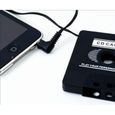 Adaptateur cassette autoradio : brancher lecteur MP3, CD, téléphone - jack 3.5 mm-1