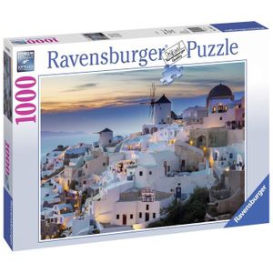 PUZZLE RAVENSBURGER Puzzle 1000 p - Santorin