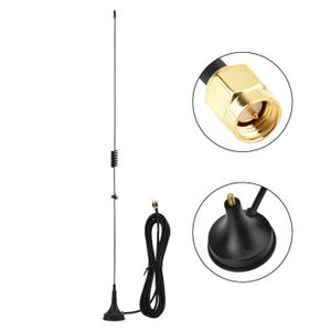 Antenne Bibande VHF/UHF Avec Support Magnétique Et Connecteur BNC Mâle - Neuf