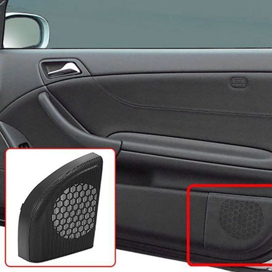 Mercedes W 203 Grille De Haut-parleur Porte Gauche Pour Mercedes-Benz Classe C W203 / CLC Coupé - Neuf Cle A Choc Electrique
