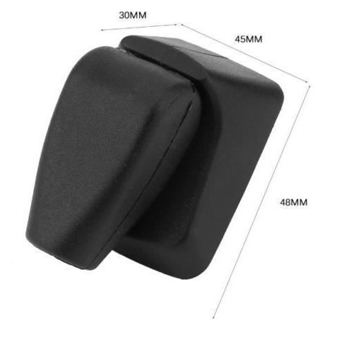 Antenne Radio Toit 24cm Noir - Compatible Peugeot, Citroën, AX, BX, 205, 206, 306 (Réf. 656110)