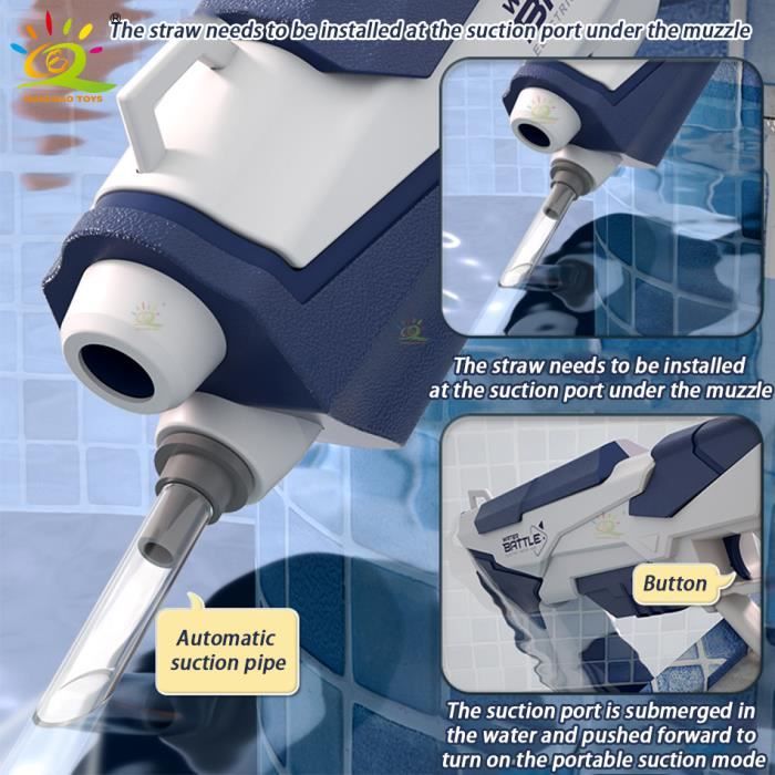 Pistolet à Eau électrique pour Enfants Adultes,Pistolets à Eau