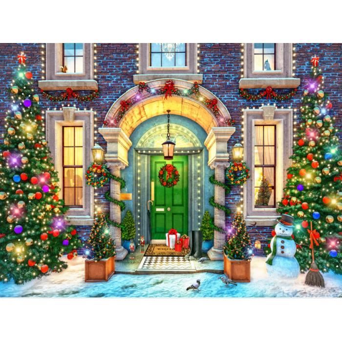 Calendrier de l'Avent 2023 - Puzzle de Noël - Le Père Noël prépare des  cadeaux, 24 boîtes - 1008 pièces - Puzzles pour adultes et enfants, compte  à rebours jusqu'à Noël, décoration de la maison