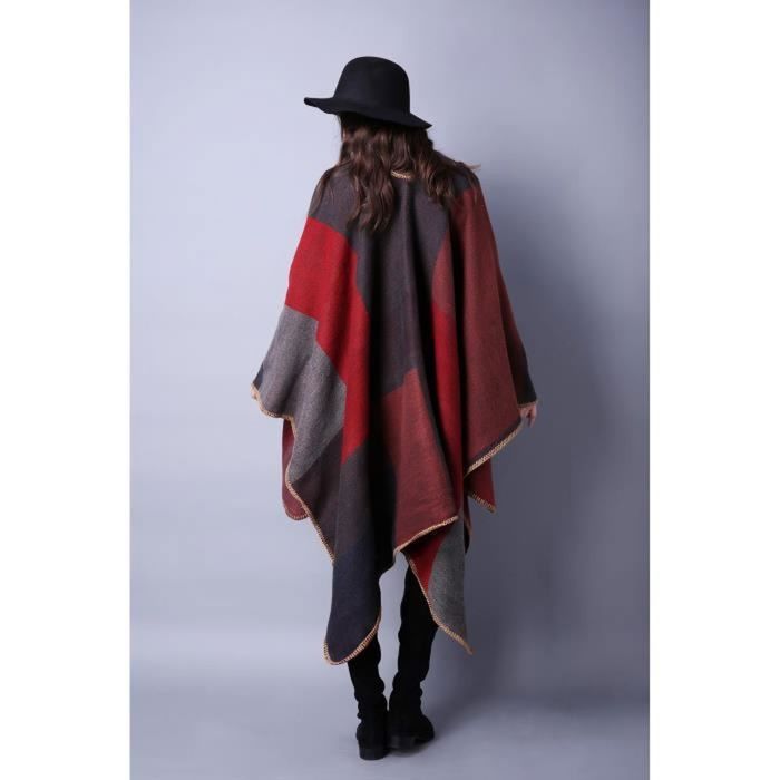 Cape femme rouge best sale