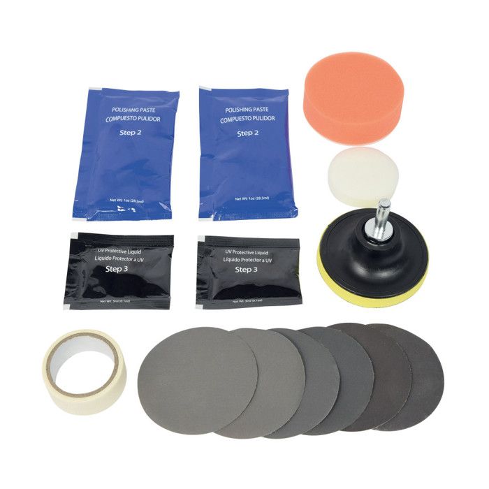 Kit Réparation Phares Voiture - Atomiseur + Couvercle Étanchéité Phares Rénovés