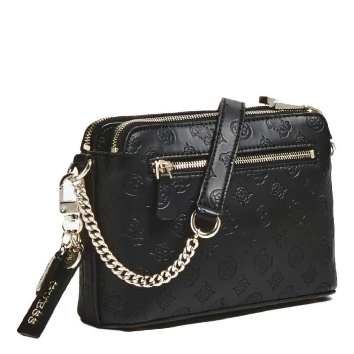 Sac noir clearance femme guess