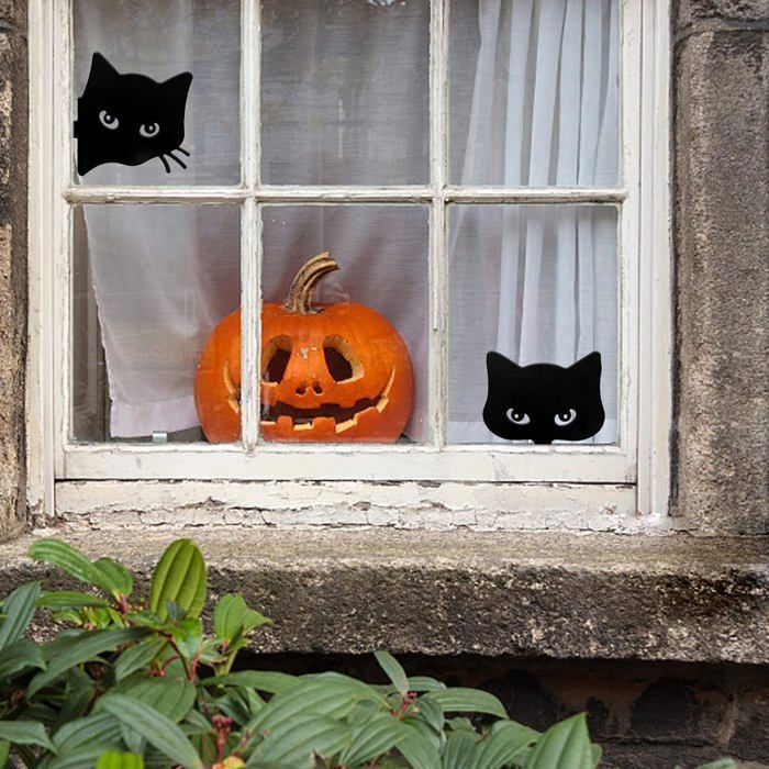 Esschert Design Décoration de Jardin en Métal Rouillé Chat Assis - France