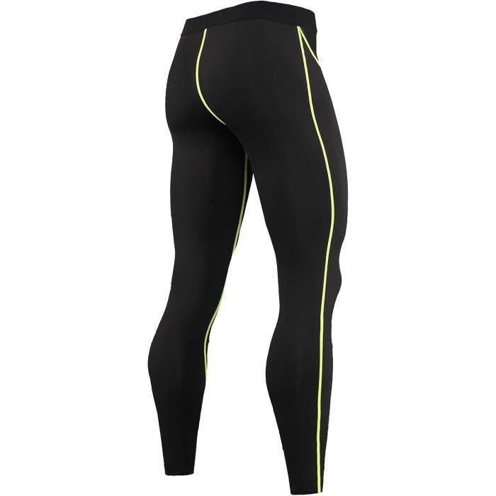 PANTALON Pantalon Compression Homme Sechage Rapide Leggings Sport Homme Basketball Exterieur Running Pantalon Fitness Homme Ble Ble Cdiscount Sport