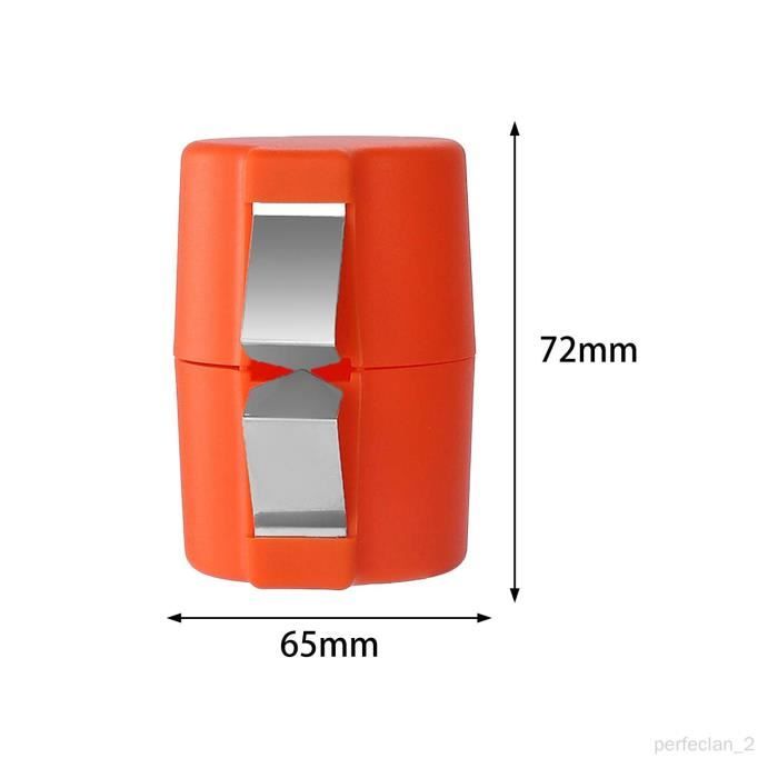 Ouvre-œuf Multifonction - Trancheuse Et Séparateur D'œufs Durs - Design Pratique Et Sans Gâchis (orange)