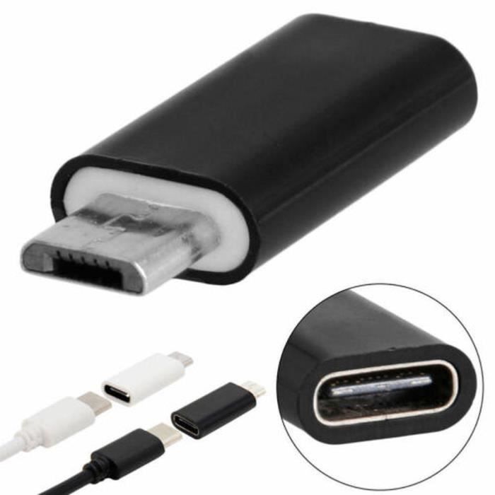 USB Type C Adaptateur  Connecteur Convertisseur Micro USB
