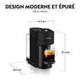 Machine à Café NESPRESSO KRUPS VERTUO NEXT Noir Mat Cafetière à capsules espresso YY4606FD-2