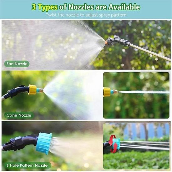 Pulvérisateur Dos Confortable Pulvérisateur Jardin Électrique 5L - Batterie 2400mAh - Lance Télescopique 60cm - USB - Vert Pulverisateur Electrique Pulvérisateur Dos Confortable Pulvérisateur Jardin Électrique 5L - Batterie 2400mAh - Lance Télescopique 60cm - USB - Vert Pulverisateur Electrique