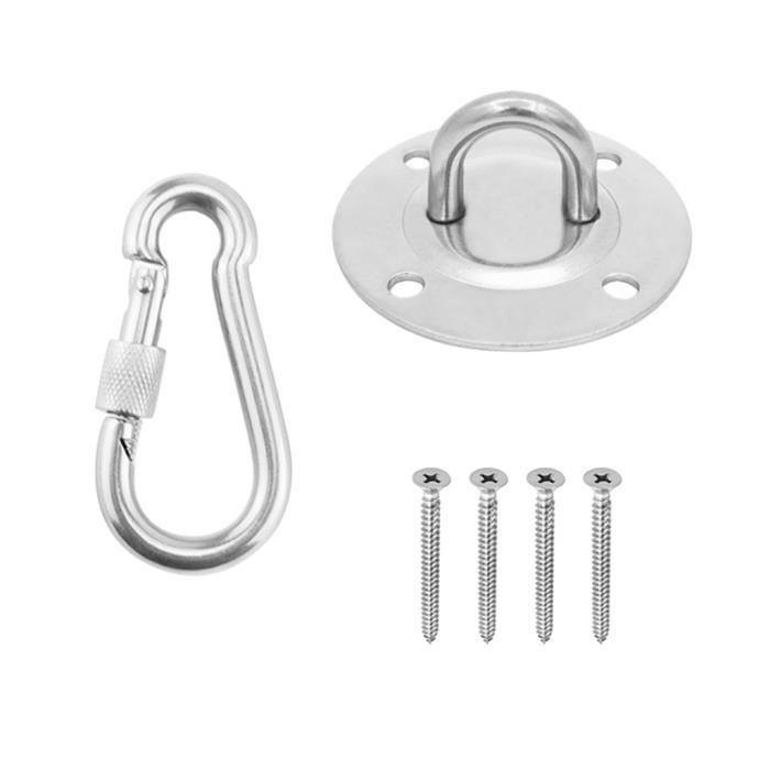 Ensemble de Crochet de Fixation au Plafond ,Support de Plafond pour Sac de Frappe, Capacité de