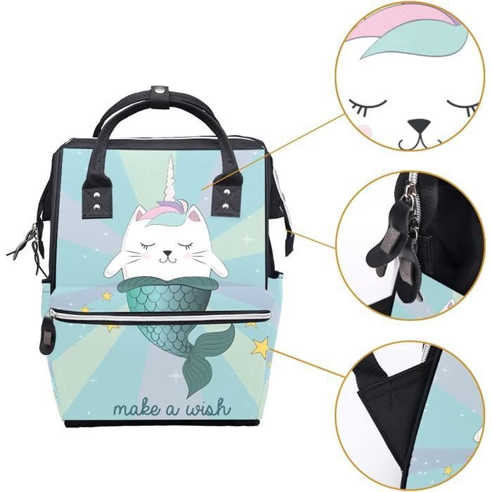 Sacs Dos Langer Pour Gar on fille Sac de Voyage Sac langer