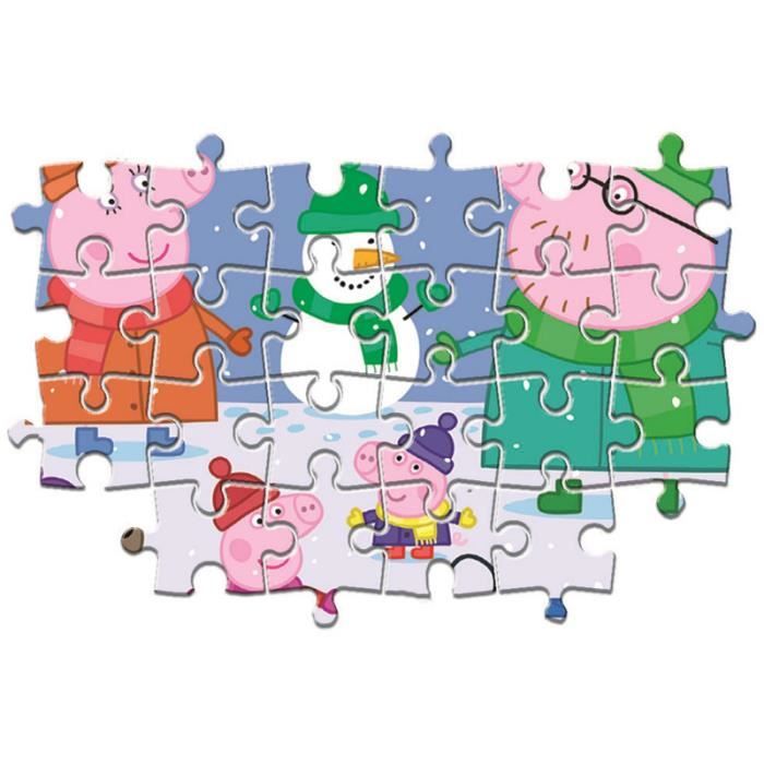 Puzzle - Clementoni - Peppa Pig - 104 pièces - Dessins animés et BD ...