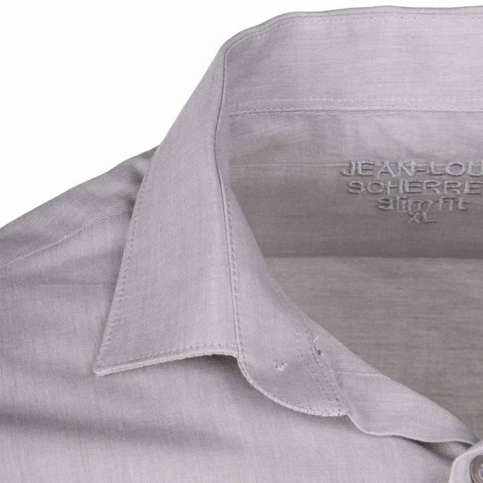 Chemise Homme JEAN LOUIS SCHERRER Gris Cdiscount Pret a Porter