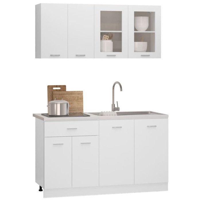 4 Couvercles Plateau GN 1/3 Inox - 325x176mm Pour Restauration