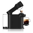 Machine à Café NESPRESSO KRUPS VERTUO NEXT Noir Mat Cafetière à capsules espresso YY4606FD-3