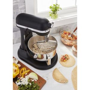 Batteur Plat KitchenAid KSM15 - Pour Robot Artisan - Pétrissage Pâtes Denses - Aluminium