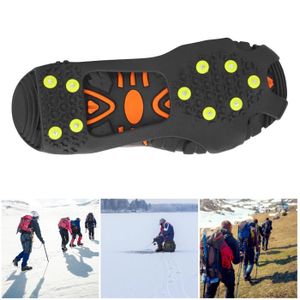 2 Paires Antidérapants 9,8 à 5 Clous Pour Chaussures Ski Marche Uxcell Vert