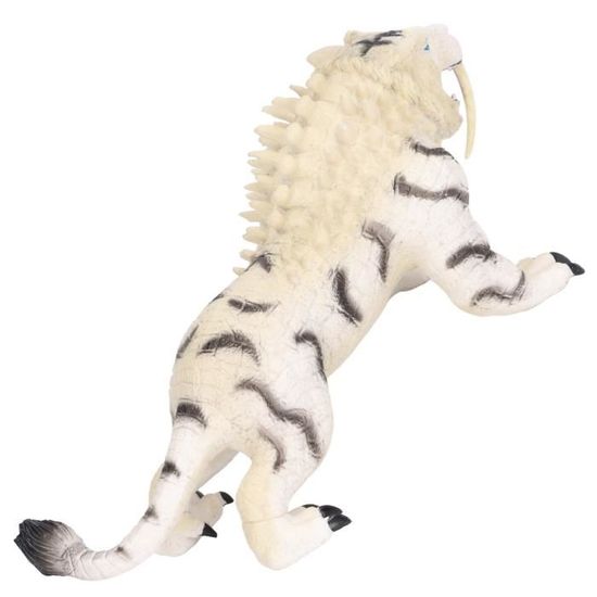 Atyhao Modèle de tigre blanc Tigre blanc Modèle Simulation En Plastique  Animal Figurine Ornement Enfants Jouet Éducatif