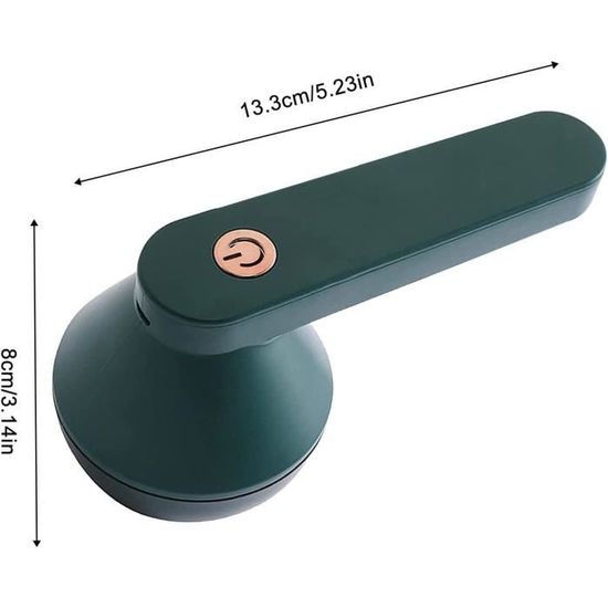 Rasoir Anti Bouloche Électrique HOMEASY - 3 Vitesses, USB-C, LCD | Enlève Peluches Vêtements Maison